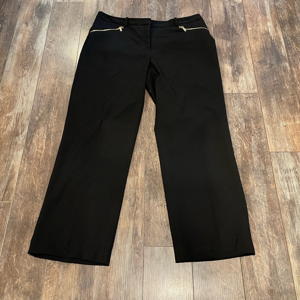 Calvin Klein Black Straight Leg Pants